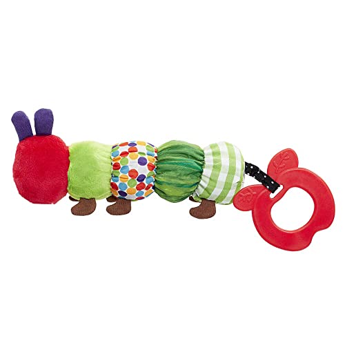 Rainbow Designs HC55122 Teether Rattle, World Of Eric Carle The Very Hungry Caterpillar Teething Toy thumb #3