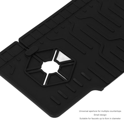 Asixxsix Kitchen Sink Splash Guard, Faucet Mat for Kitchen Sink Left Side & Right Side - Image 3