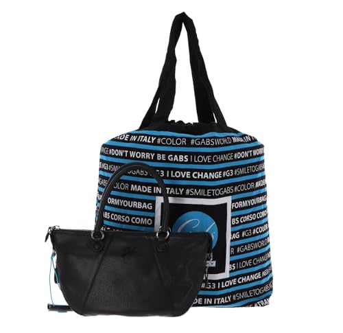 Gabs Zora Shopping Bag S Nero : le sac idéal pour vos journées de travail