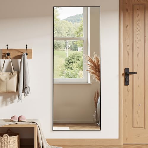 Image of Alpen Full Length Floor Mirror, 21 inchx64 inch Rectangle Body Standing Wall Mirror