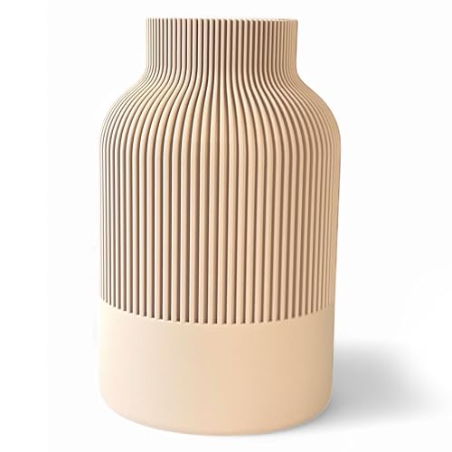 Skandinavische Blumenvase 20 cm – Unzerbrechliche Deko-Vase mit...