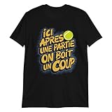 Camiseta unisex 64000 Camiseta Padel Tenis  Camiseta Social Club Padel Fan  Tenis Padel  Camiseta Padel Tennis Camiseta Padel, Negro , XL