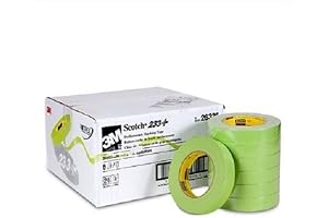 3M Masking Tape 1 inch wide, Case of 24 Rolls