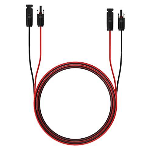 ALLPOWERS �\�[���[�����P�[�u�� 1.5M Multi-Contact 4mm�����P�[�u�� 14AWG�\�[���[�p�l������������/����ڑ������pMulti-Contact 4mm�R�l�N�^�^�P�[�u�� 2�{(+)(-)/