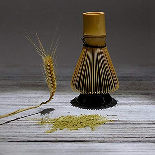 Fouet à Matcha en bambou 100 broches service à thé traditionnel avec cuillère doseuse