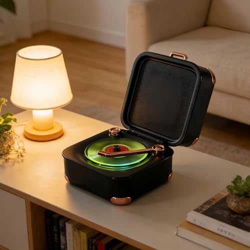 MiniLuxis Retro Bluetooth Speaker, Portable...