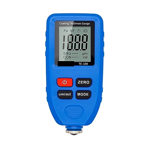 Medidor Digital de Espesor para Pintura TC100 Azul