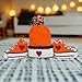 Handmade Orange Baby Booties and Beanie Set, Organic Newborn Outfit, Gender Neutral Baby Gift, 0-3 Months, 3-6 Months, 6-9 Months
