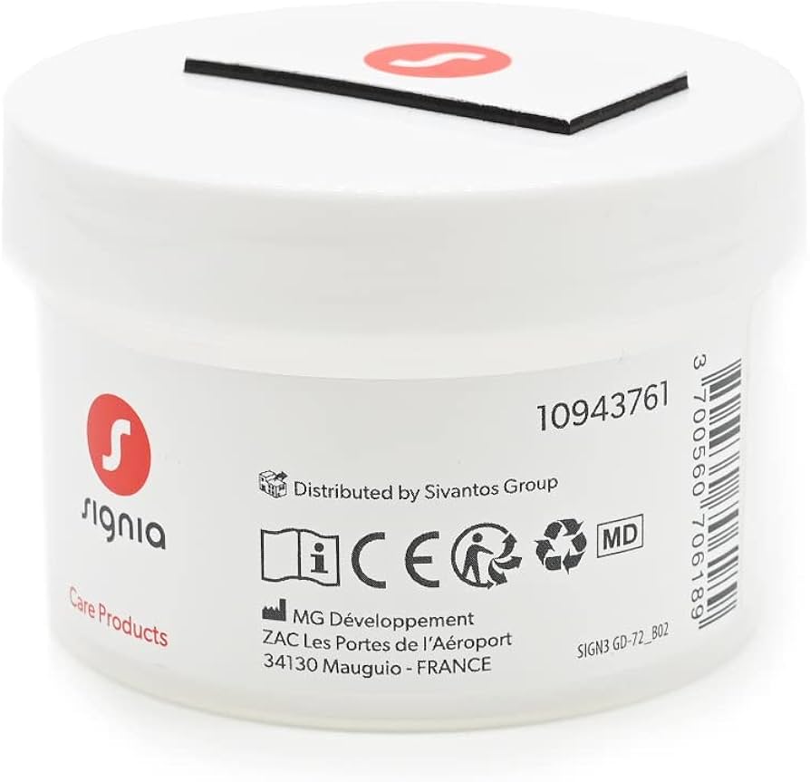 Amazon.co.jp: SIGNIA 補聴器乾燥カップ シリカゲル入り 保管用 乾燥剤