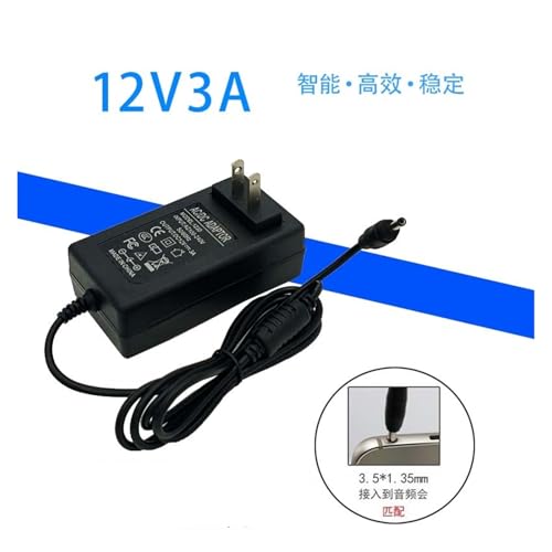 Adaptateur ordinateur 12V3A bloc alimentation 12V 2A avec cable long de 1.5m