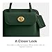 COACH Safari Tote, B4/Hunter Green