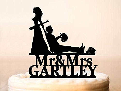 659ParkerRob Wedding Baseball Cake Topper Wedding Cake Topper Baseball Cake Topper Baseball Fan Couple Baseball Theme Wedding Custom Cake Topper