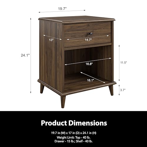 Ameriwood Home 4184222COM Farnsworth Nightstand thumb #2