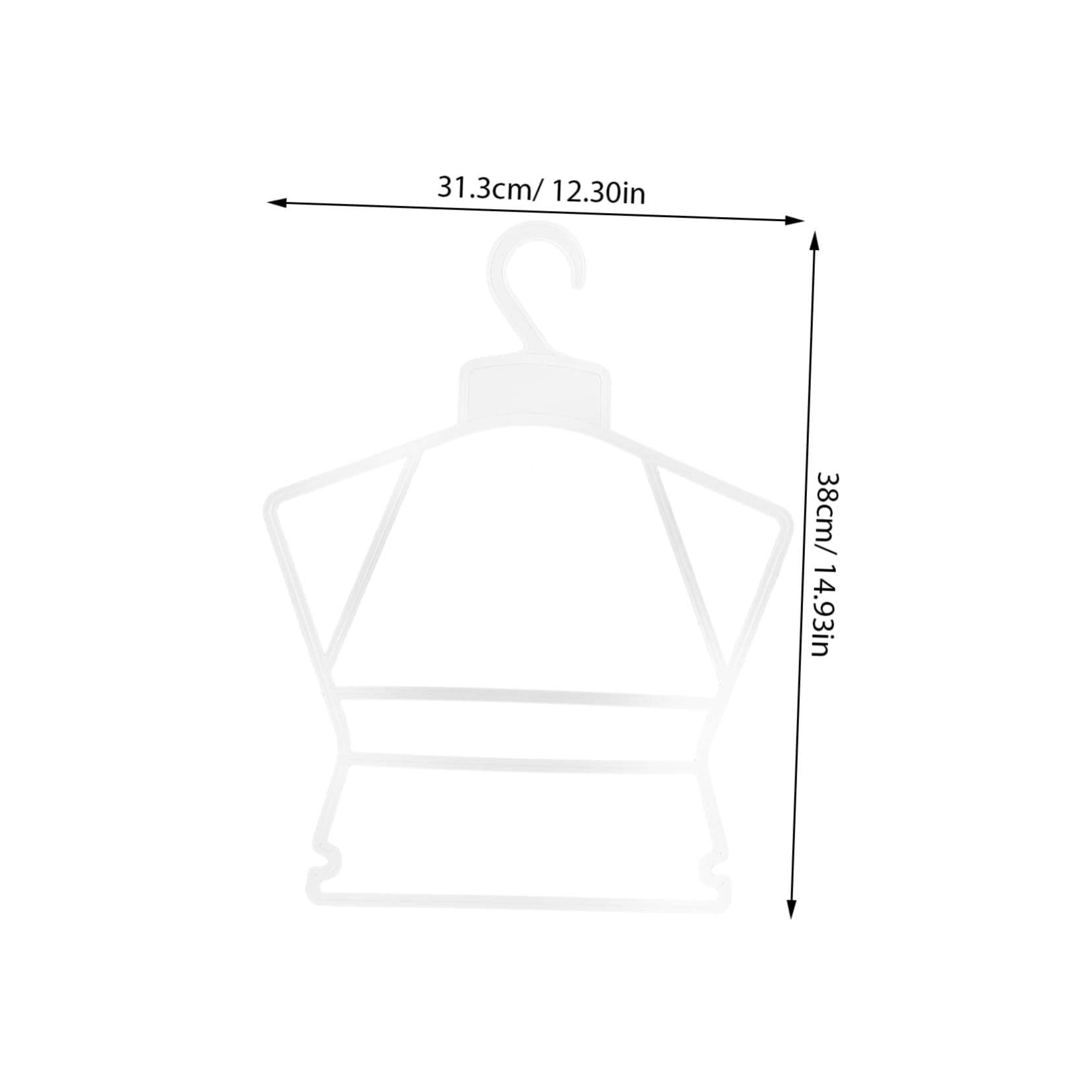 SOLUSTRE Laundry Drying Rack 10pcs Baby Clothes Hangers Boys and Girls Suit Rack Decorative Coat Hangers