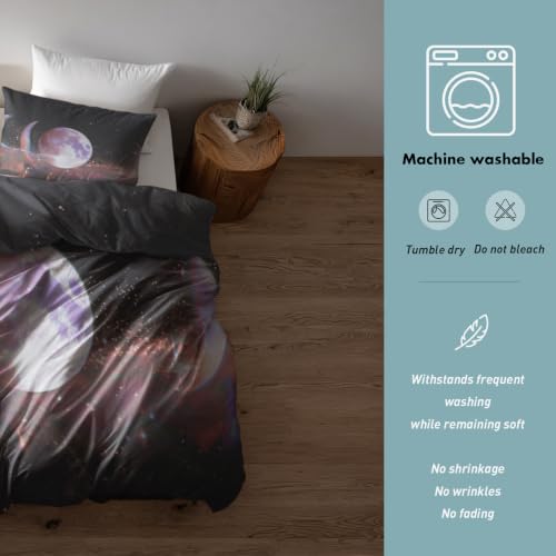 Housse de couette avec zip pour lit double fini les draps qui glissent - 8