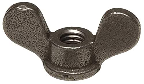 Plain Finish, Right Hand,5/16inch-18 Wing Nut PK10, Grade 2 Steel,2040-0-DE-780CS7-