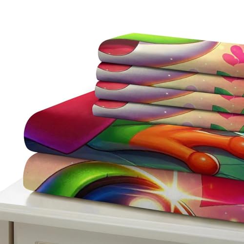Housse de couette grenouille en microfibre douce à fermeture éclair - 6