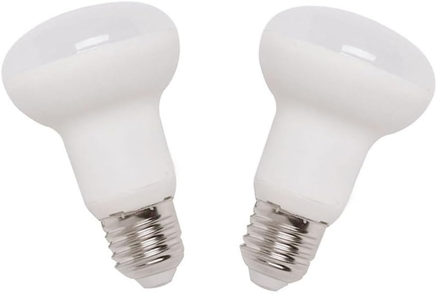 R63 Reflector E27 LED Bulb, 2Pack Daylight 6000K, R63 Spotlight Bulbs