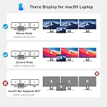 UANTIN USB C Docking Station Dual Monitor Adapter, Laptop Docking Station 3 Monitor Triple 4K60Hz Display with 2 HDMI, 4K120Hz DisplayPort, USB-A & USBC Data, 100W PD, USB C Dock for Dell, HP, Lenovo