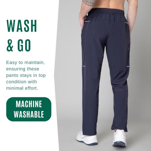 Image of Track Pant for Men for Running, Gym Sports Lower for Men & Boys Summer Track Pants for Men, Boys Multipurpose Mens Lower Activewear Regular Fit Trousers Sports Night Pants for Men