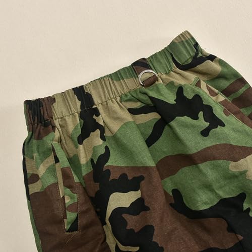Camo Skirts for Women Fashion Casual Cargo Skirt with Pockets Y2K Street4