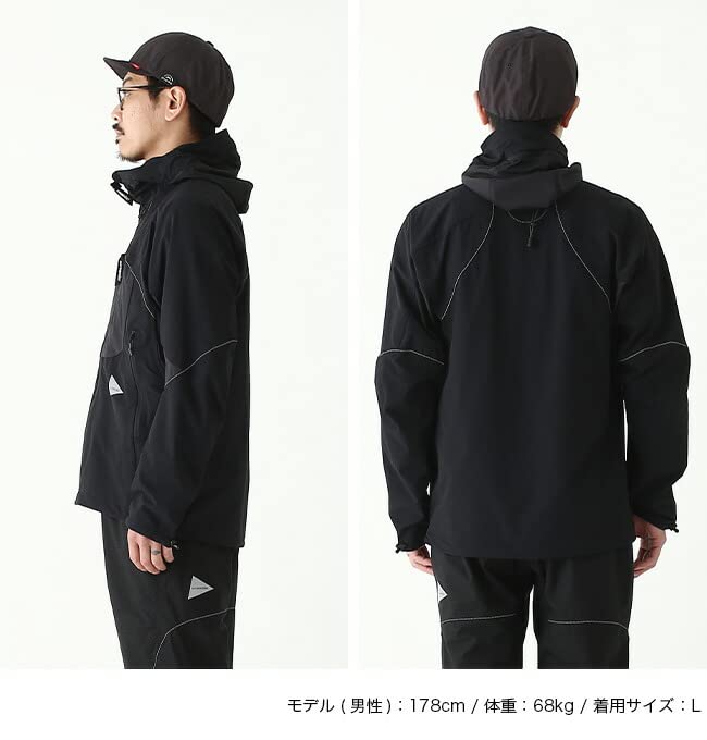Amazon.co.jp: and wander アンドワンダー トレックジャケット3 ユニ