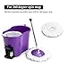 Goplus 2 Pieces Mop Replacement Head Spin Microfiber Magic Mop Refill 360° Spinning