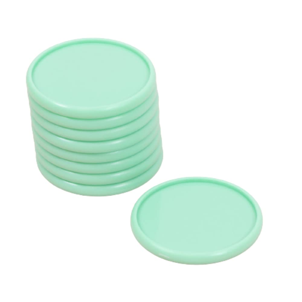 Craftelier Turquoise - Plastic Disc Rings L For Binding Planners, Agendas Or Albums | Ideal For Scrapbooking And Other Crafts | Pack Of 9 Pcs 45 Mm Diameter - Colour