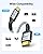 Highwings Mini HDMI to HDMI Cable 6FT, (4K 60Hz) High Speed HDMI to Mini HDMI Male Bi-Directional 2.0 Cord, for HDTV, Tablet, Camera and Camcorder [Aluminum Shell, Nylon Braided]