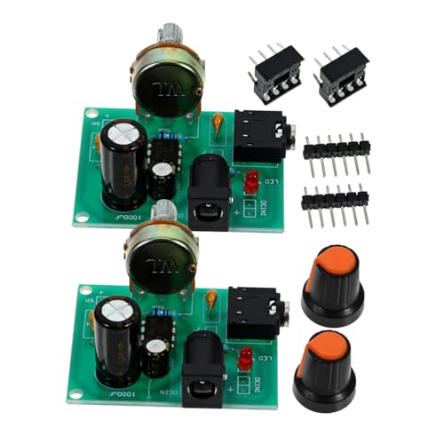 2 Set Mini Stereo Kit Diy Bassa Consumo Facile Installazione per Appassionati