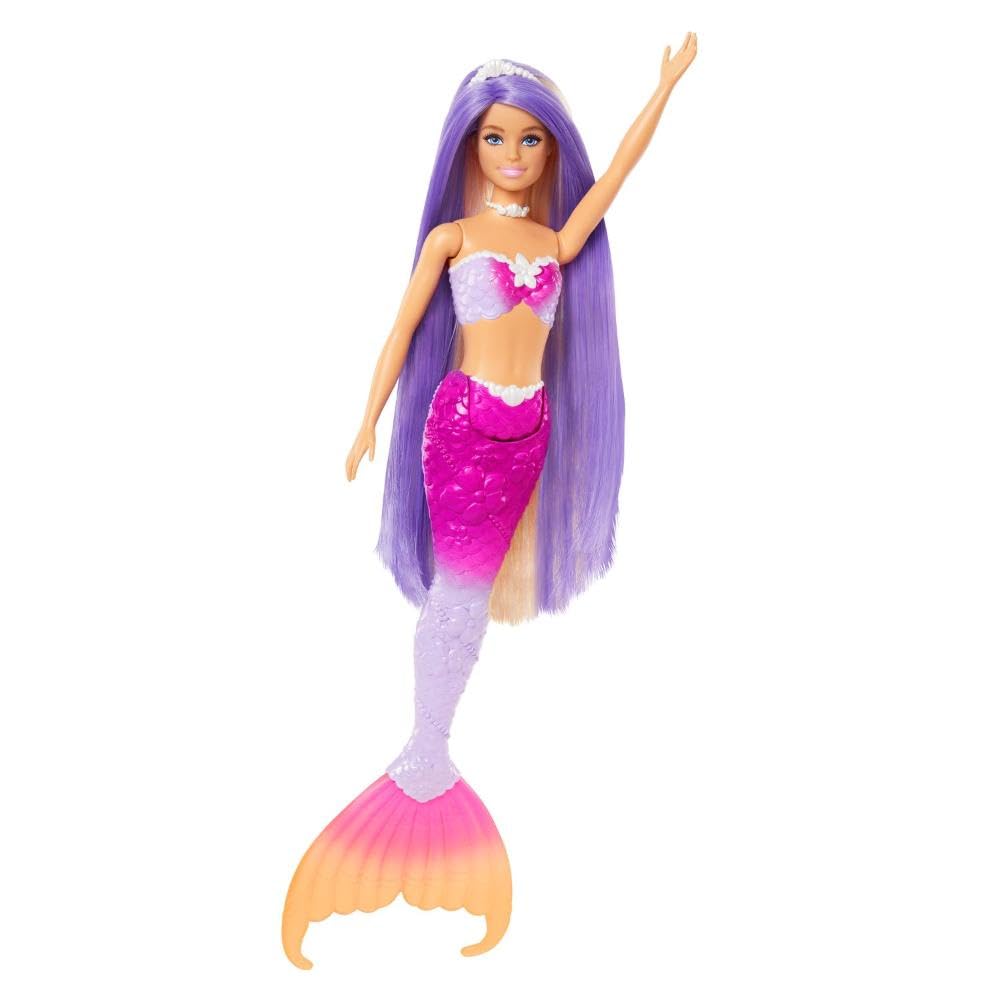 Barbie Mermaid Costume Magic Colors Pink Hair - Mattel - Image 3