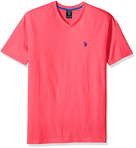 Image of U.S. Polo Assn. Men's Solid V‑Neck T-Shirt