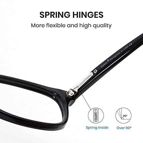 Buy Cyxus Blue Light Filter Computer Glasses for Blocking UV Headache