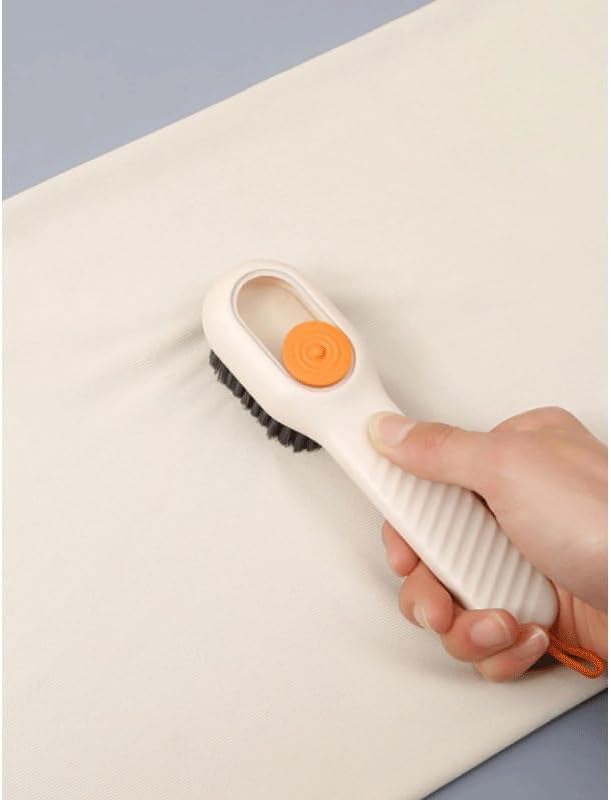 Liquid Addition Shoe Brush Multi-Functional Cleaning Household Press Soft Laundry