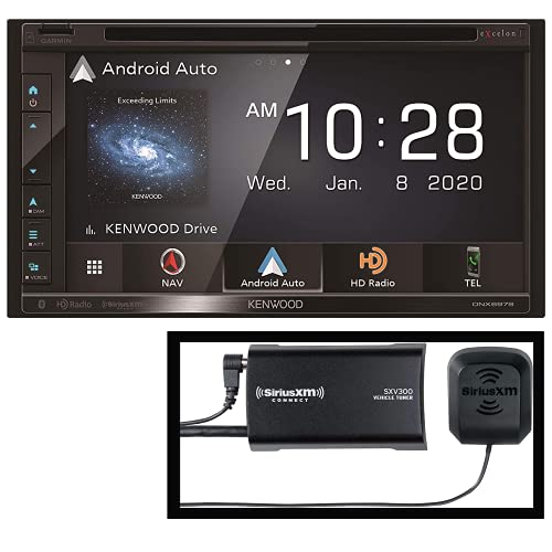 Kenwood Excelon DNX697S 6.8C` NAR^b`plirQ[VDVDV[o[ Bluetooth HDWI | Garmin irQ[V | Apple CarPlay and Android Auto |