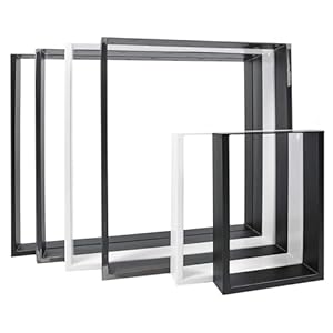 Natural Goods Berlin 2X Tischkufen Metall Weiß