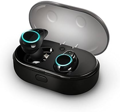 Wireless Earbuds Bluetooth Wireless Earphones with 800mAh Charging Box Mini Twins Stereo Wireless Headphones for iPhone and Android Phones Bluetooth Headphones with Built-in Mic