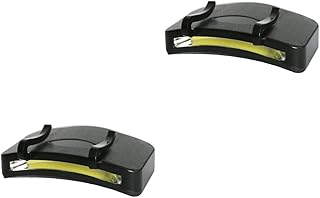 Uonlytech Clipe De Luz Para Chapéu 4 Peças Luz Clássica Luzes De Alto Brilho De Bola Luz De Capacete Clipe De Luz Na Lâmpada Luz De Corrida Lanterna Mãos-Livres Clipe De