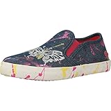 Geox J Kilwi Girl D' Low-Top Trainers, Blau Denimc4008, 28 EU