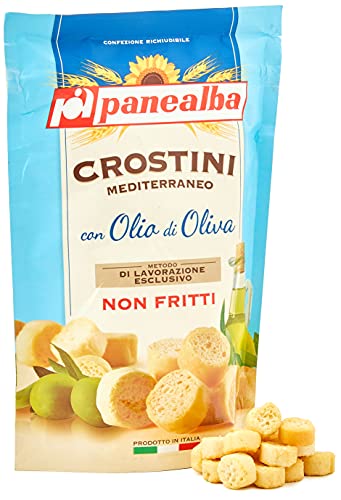 Panealba Crostini Mediterraneo Mediterraneo Snack 100g