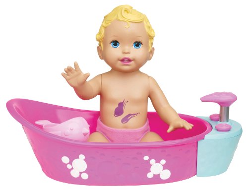 Mattel Little Mommy Bubbly Bathtime Doll miniatura 2