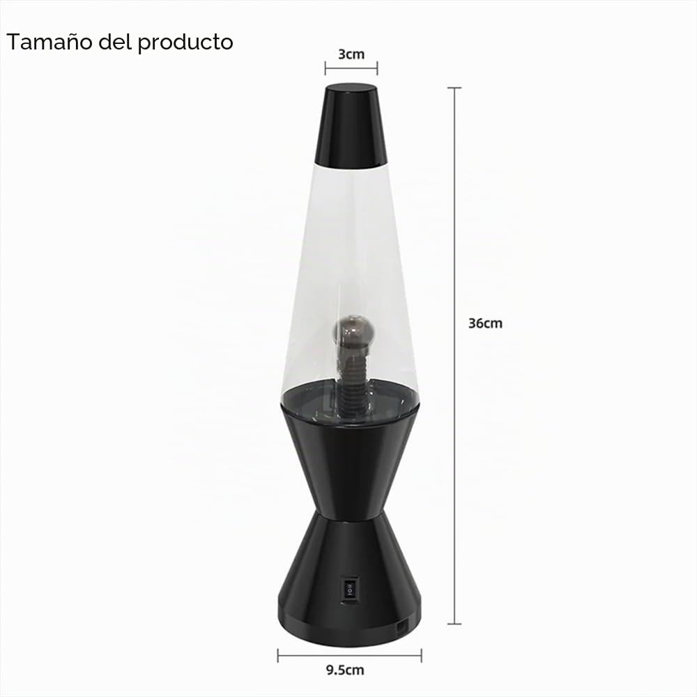 Earthradius Lámpara de noche de lava de 35,56 cm, sensible al tacto, para decoración del hogar, Navidad, lámpara de noche de plasma
