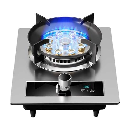 Cuisinière À Gaz D'intérieur 1 Feu, 7,2 KW, Plaque De Cuisson À Gaz Autonome En Verre, Avec Protection Anti-extinction Et Minuterie, Pour La Maison, La...
