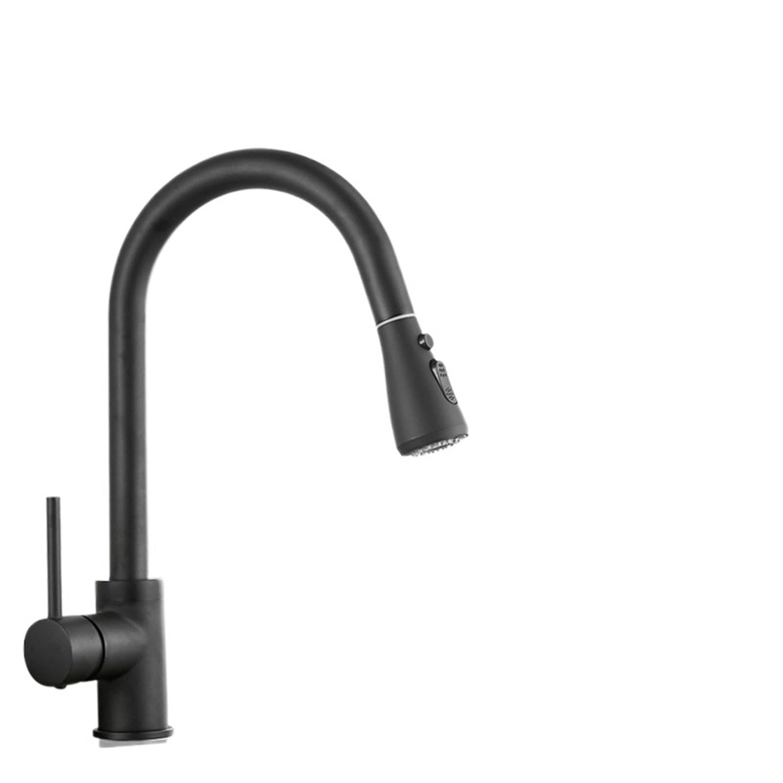 Dsfihjo Color3 Taps With Pull Out Sprayer Pull Out Kitchen Faucet Silver Single Handle Nickel Tap Hole Swivel Sprayer Water Mixer(Color3)