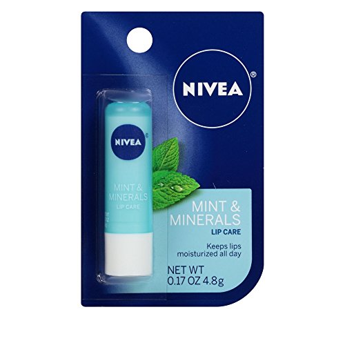 NIVEA Mint & Minerals Lip Care 0.17 oz (Pack of 5)