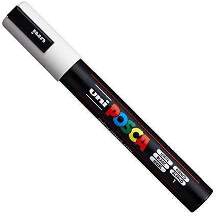 POSCA PC-5M by Uni-Ball - White