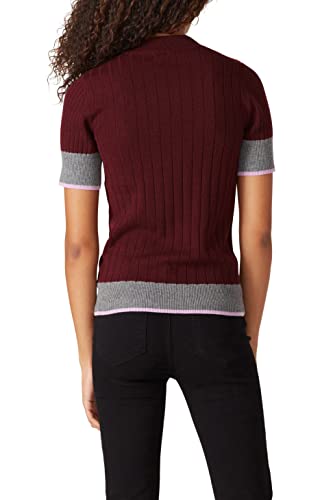 TOME Collective Rent The Runway Pre-Loved Plum Ribbed Sweater4