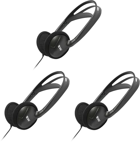 Écouteurs de voyage pliants Williams Sound HED 027 pour récepteurs AV et Pocketalkers