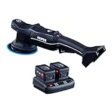 RUPES HLR15 BigFoot iBrid Random Orbital Cordless Polisher Standard Kit - Includes Dual Battery Charger & 2 Rechargeable Batteries