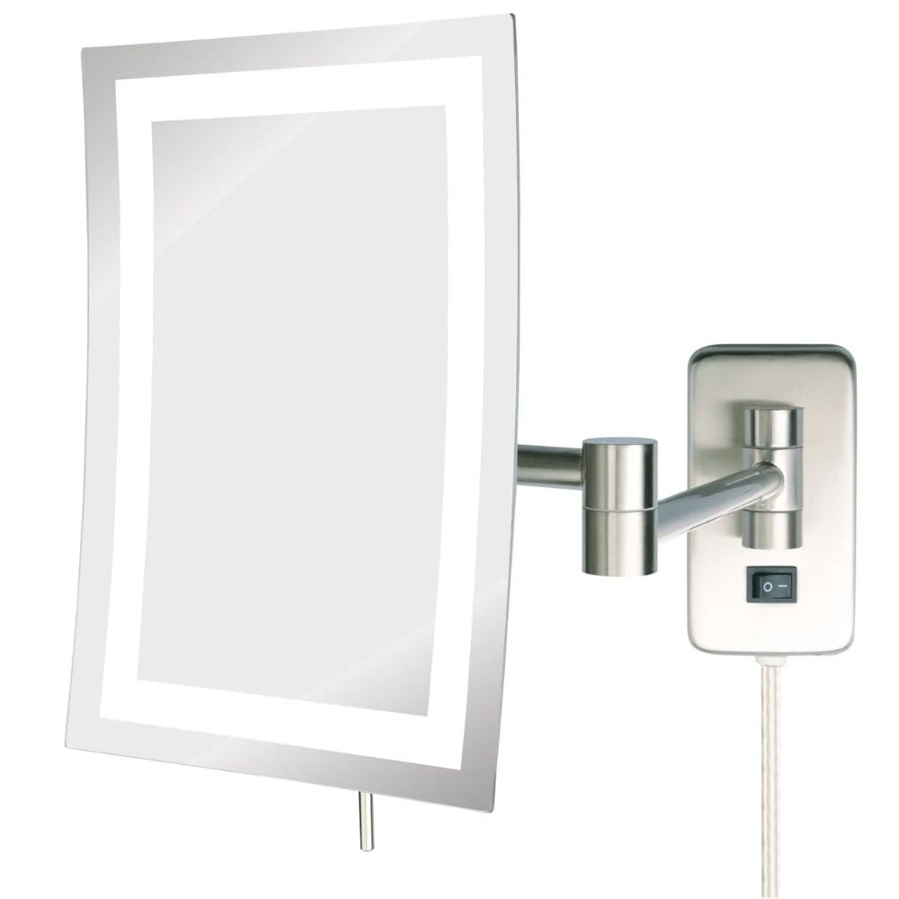 Jerdon JRT710NL - Wall-mounted lighted magnifying mirror